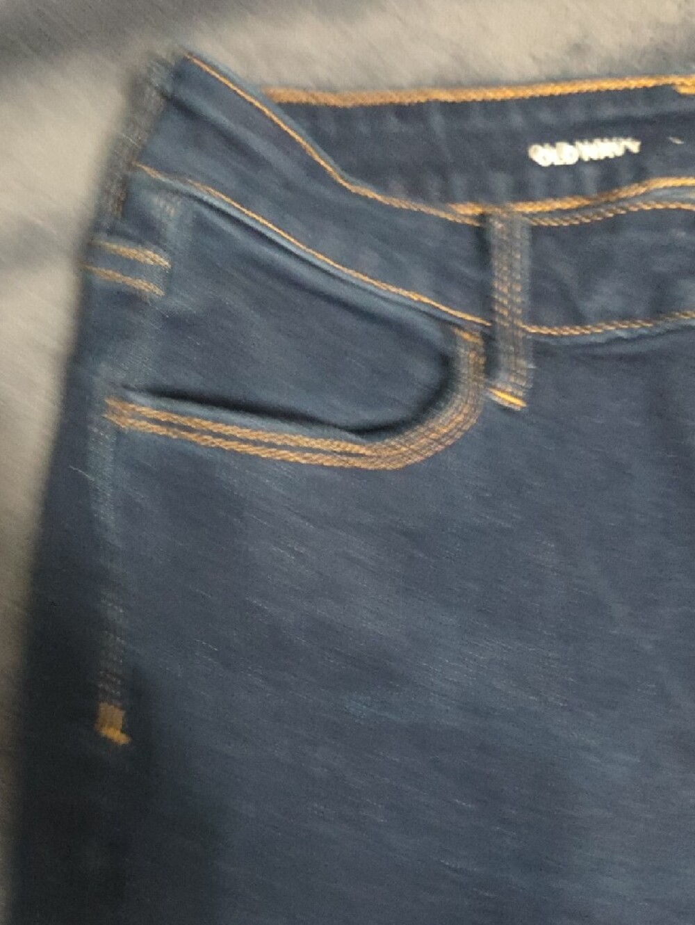 Old Navy Indigo Flare Leg Jeans - Picture 4 of 8
